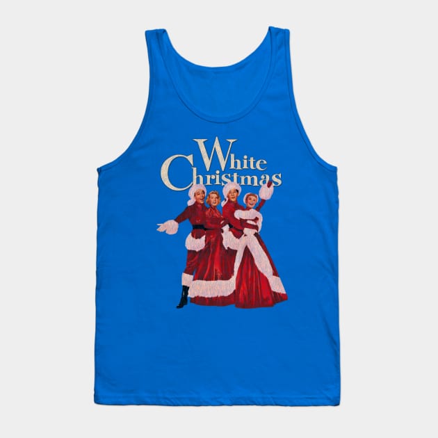 White Christmas Tank Top by Viking Age